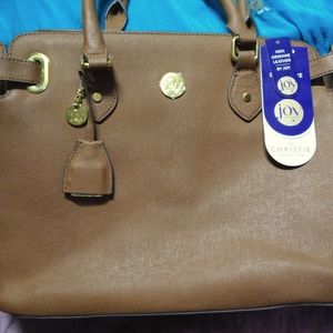 Joy mangano OS shoulder bag w/ wallet